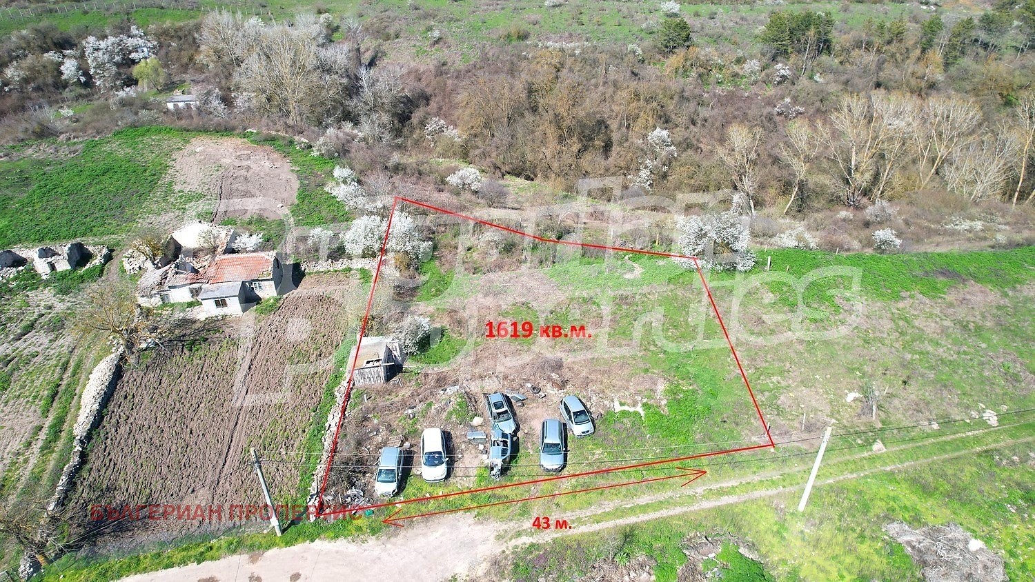 Продава ПАРЦЕЛ, с. Божурец, област Добрич, снимка 4 - Парцели - 54218600