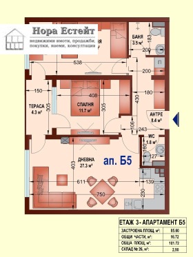 3-стаен град София, Овча купел 2 13