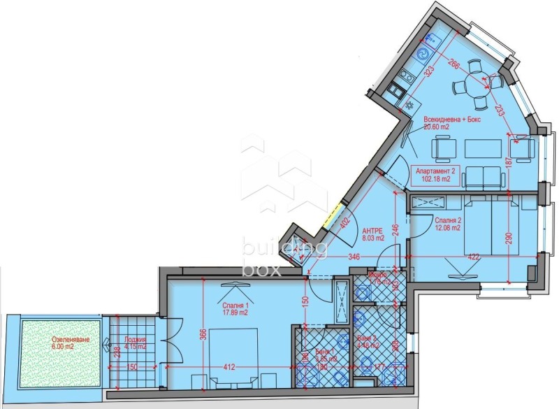 À venda  2 quartos Sofia , Centar , 122 m² | 32298715 - imagem [4]