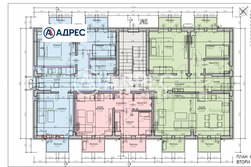 Продава 3-СТАЕН, гр. Варна, м-т Манастирски рид, снимка 2 - Aпартаменти - 47374976