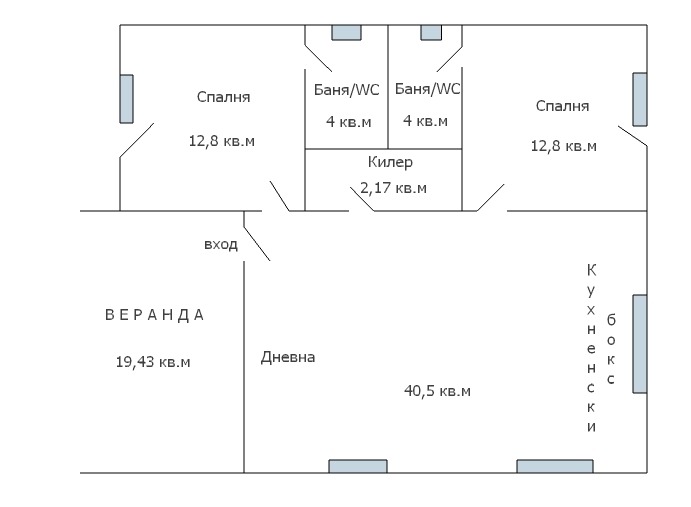 Продава КЪЩА, с. Езерец, област Добрич, снимка 17 - Къщи - 55024620