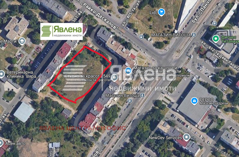 Продава  Парцел град София , Люлин 5 , 1635 кв.м | 57719848