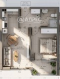 Продава  2-стаен град София , Малинова долина , 56 кв.м | 30824857 - изображение [2]