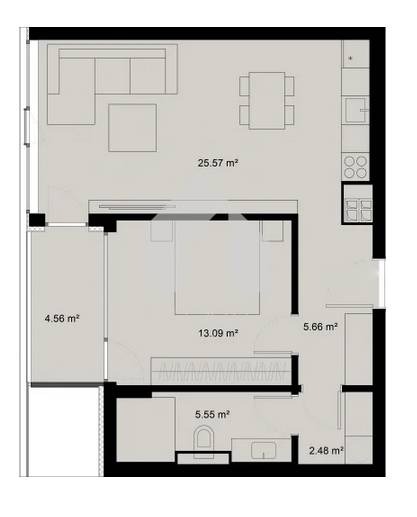 Продава 2-СТАЕН, гр. Пловдив, Младежки Хълм, снимка 2 - Апартаменти - 53462222