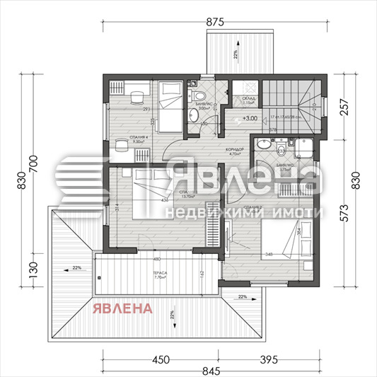 Продава КЪЩА, гр. Костинброд, област София област, снимка 4 - Къщи - 55828647