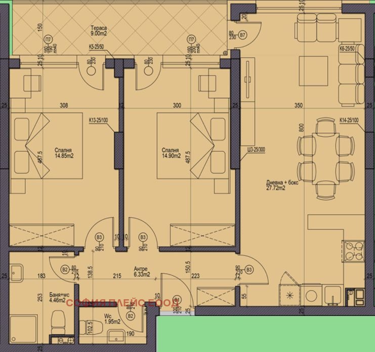 Продава  3-стаен град София , Дружба 2 , 108 кв.м | 79392916 - изображение [5]