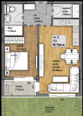 Продава 2-СТАЕН, град Пловдив, Христо Смирненски • 95630 € / 187036.02 лв. • 75708974 6