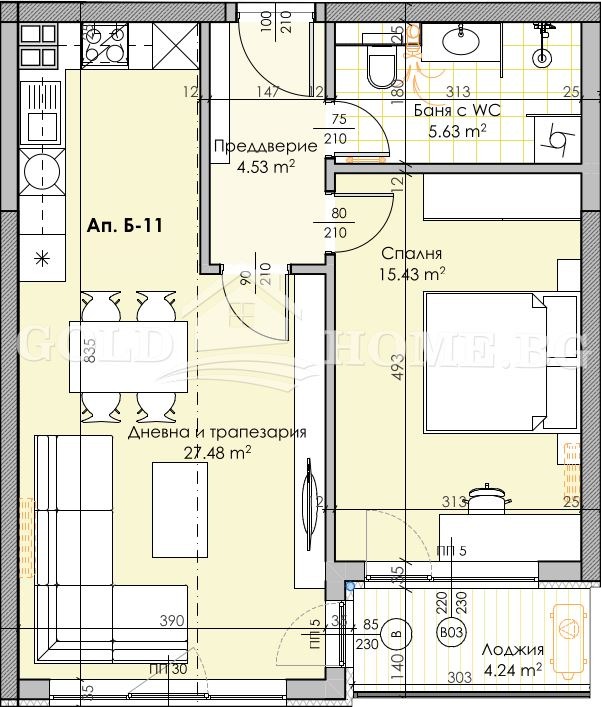 In vendita  1 camera da letto Plovdiv , Karshiiaka , 80 mq | 72032895 - Immagine [10]