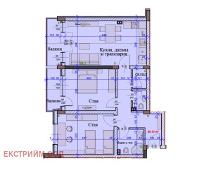 2 quartos Ialta, Ruse 1