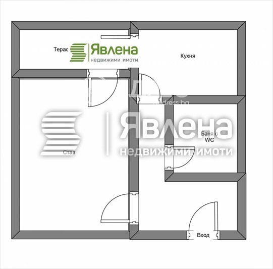 Til salgs  Studio Sofia , Ovsja kupel 2 , 46 kvm | 80678387 - bilde [2]