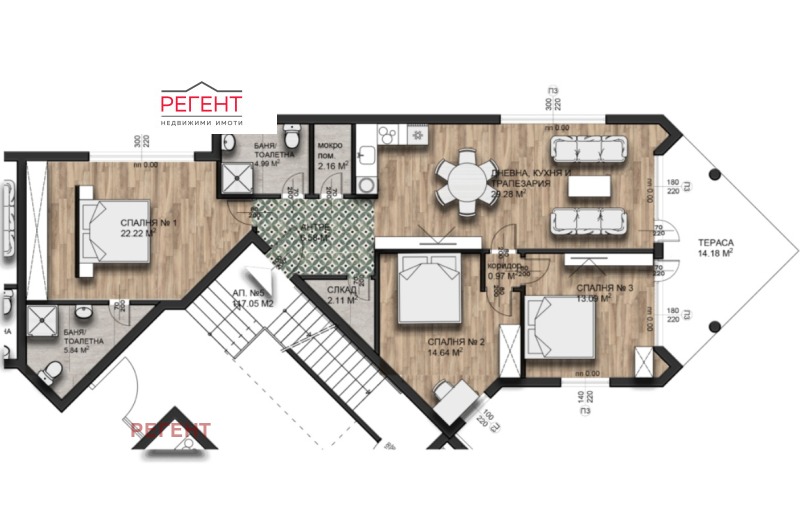 Продава 3-СТАЕН, с. Малки чифлик, област Велико Търново, снимка 7 - Апартаменти - 52562313