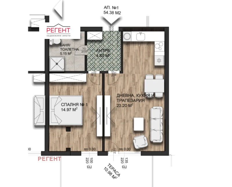 Продава 3-СТАЕН, с. Малки чифлик, област Велико Търново, снимка 12 - Апартаменти - 52562313