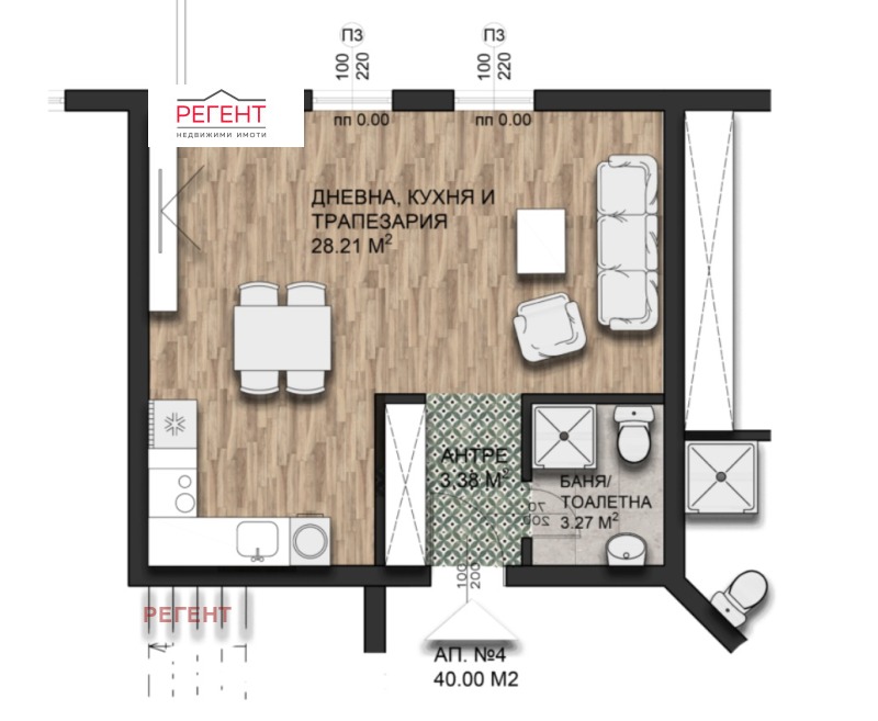 Продава 3-СТАЕН, с. Малки чифлик, област Велико Търново, снимка 6 - Апартаменти - 52562313