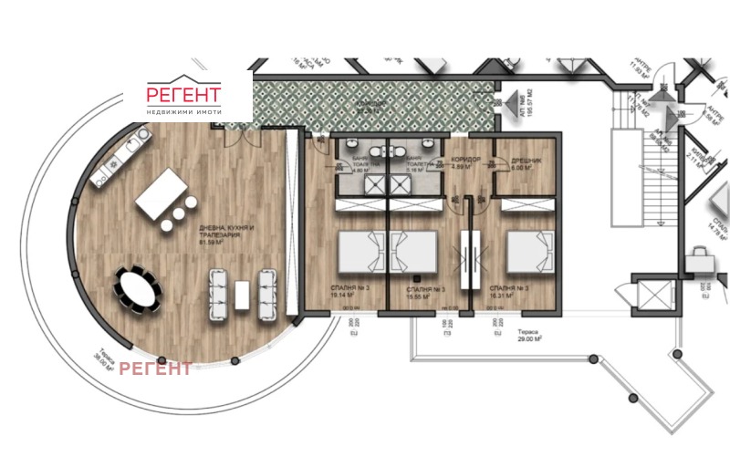 Продава 3-СТАЕН, с. Малки чифлик, област Велико Търново, снимка 11 - Апартаменти - 52562313