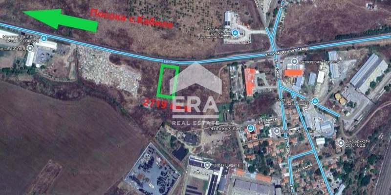 Продава ПАРЦЕЛ, гр. Ямбол, Христо Ботев