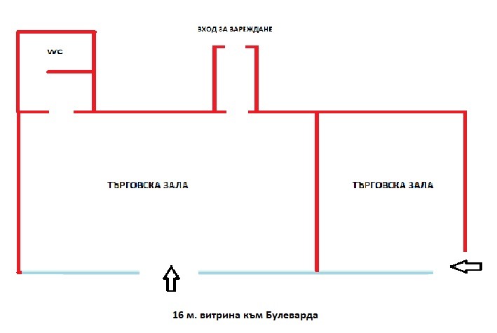 Til salg  Butik Varna , ZhP Gara , 133 kvm | 19069937 - billede [2]