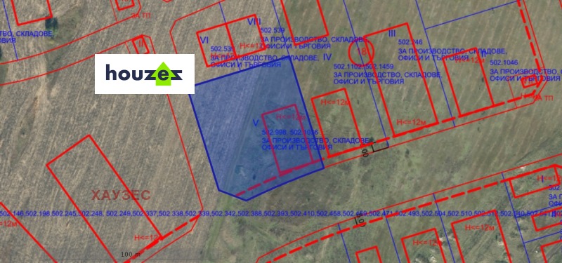 Продава ПАРЦЕЛ в град София, Илиянци - 4247 кв.м / 382 230 € » 747 576.90 лв., ХАУЗЕС