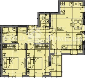 Продава 3-стаен град Пловдив Христо Смирненски - [1] 