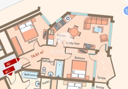 Продава 3-СТАЕН, гр. Варна, Аспарухово, снимка 9 - Апартаменти - 54206684