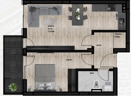 Продава  2-стаен, град Пловдив, Кючук Париж • 83 904 EUR • ID 82317170 — holmes.bg - [1] 