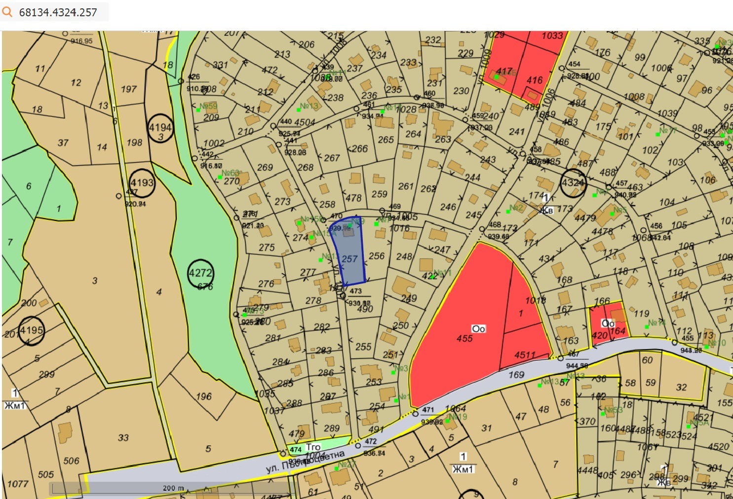 Продава ПАРЦЕЛ, гр. София, в.з.Горна баня, снимка 2 - Парцели - 54881126