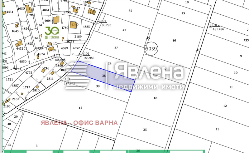 Продава  Парцел град Варна , м-т Боровец - юг , 3303 кв.м | 38272446 - изображение [2]