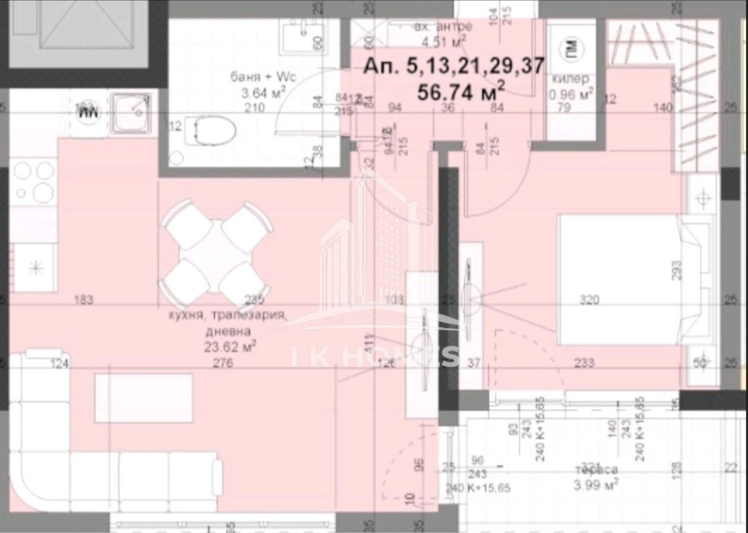 Продава 2-СТАЕН, гр. Пловдив, Южен, снимка 2 - Апартаменти - 54087447