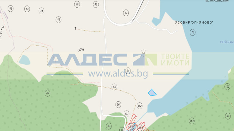 Продава ПАРЦЕЛ, с. Огняново, област София област, снимка 2 - Парцели - 53371890