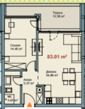 Продава 2-СТАЕН, град Варна, к.к. Чайка • 118500 € / 231765.85 лв. • 87588954 5