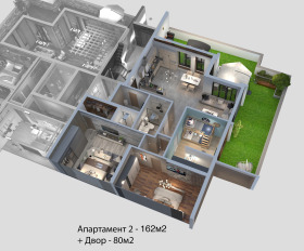 3+ camere da letto Kniagevo, Sofia 14