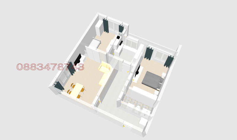 Продава  3-стаен град София , Младост 1 , 81 кв.м | 34490257 - изображение [2]