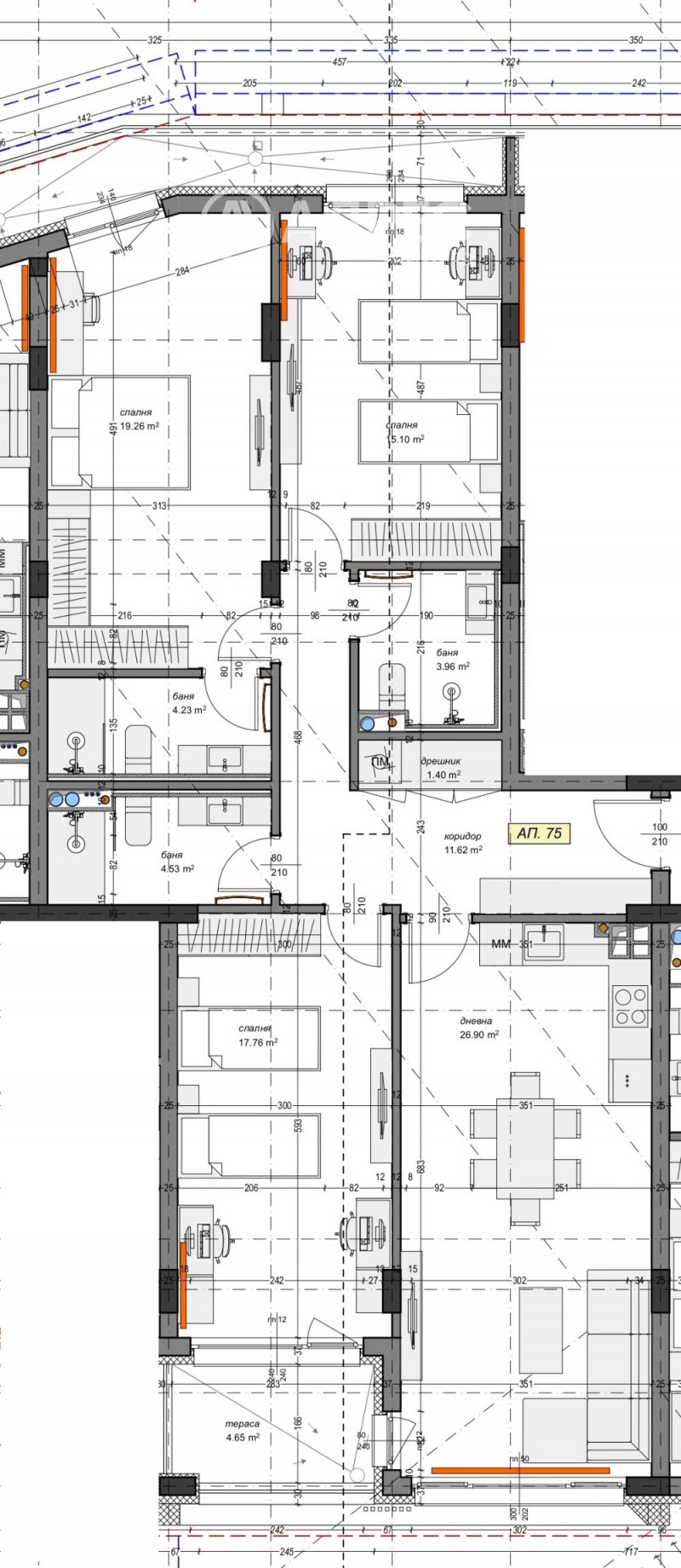 Продава  Многостаен град София , Младост 4 , 157 кв.м | 36604830 - изображение [2]