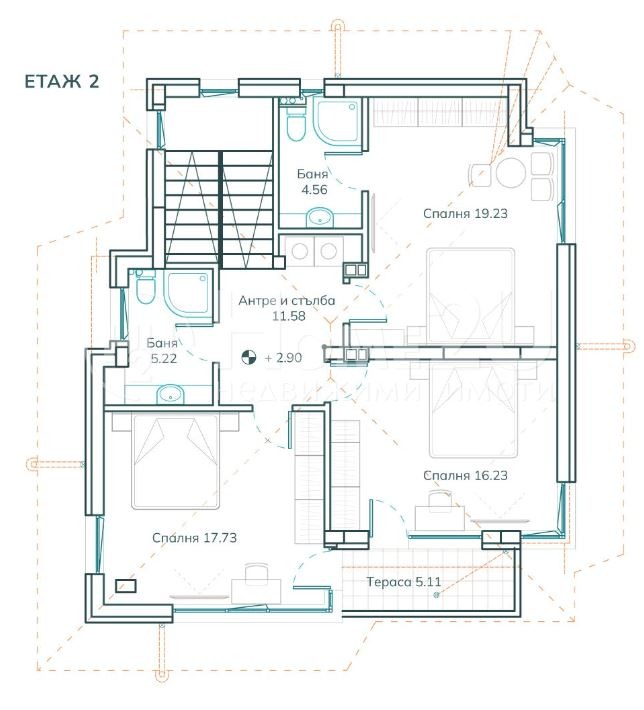 Продава КЪЩА, гр. София, с. Бистрица, снимка 2 - Къщи - 52668686