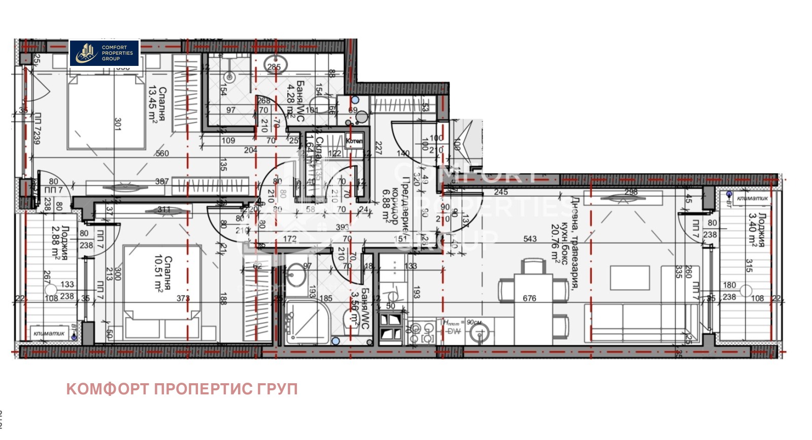 Продава 3-СТАЕН, гр. София, Младост 4, снимка 11 - Апартаменти - 55178699