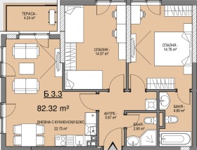 2 bedroom Malinova dolina, Sofia 2