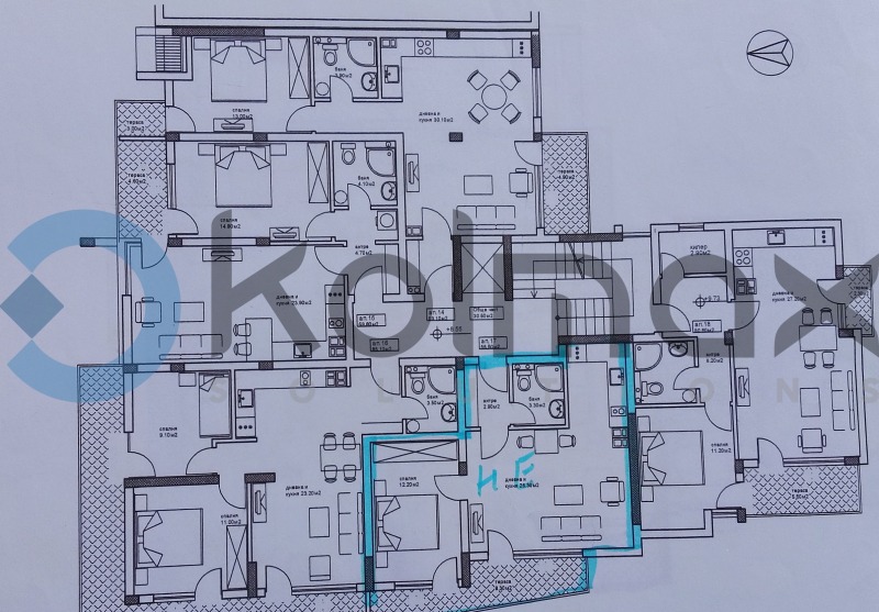 Продаја  2 спаваће собе регион Благоевград , Гоце Делчев , 104 м2 | 36995268 - слика [13]