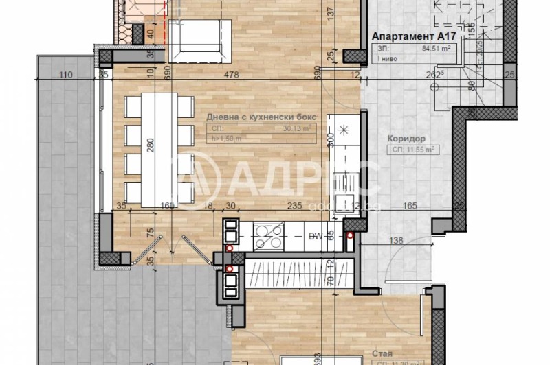 Продава 3-СТАЕН, гр. София, Манастирски ливади, снимка 3 - Апартаменти - 52362550