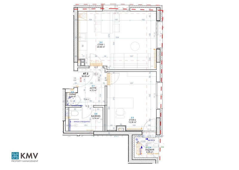 For Sale  1 bedroom Sofia , Yavorov , 70 sq.m | 34859352 - image [5]