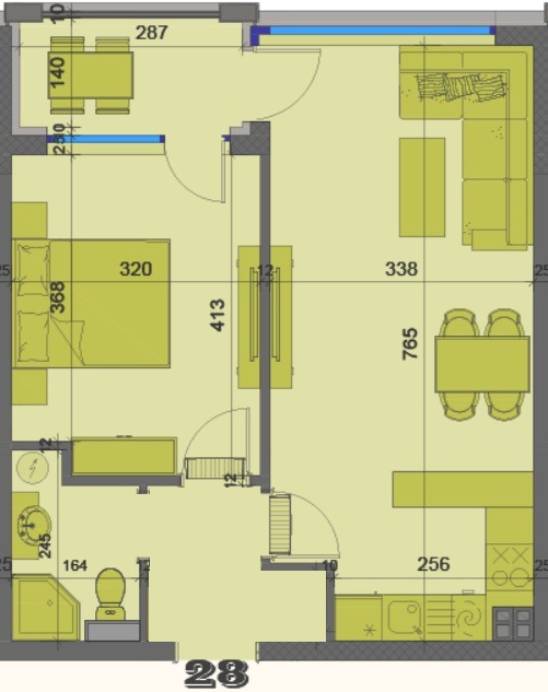 Продава 2-СТАЕН, гр. Варна, Чайка, снимка 13 - Апартаменти - 55043763