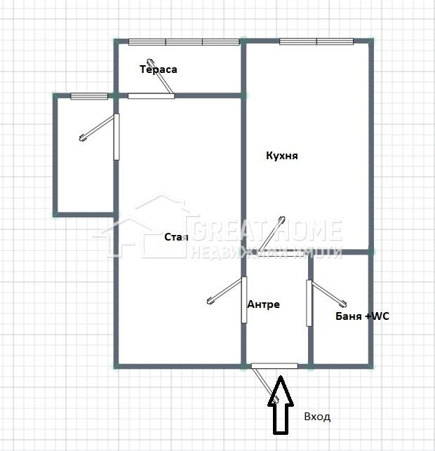Продава 2-СТАЕН, гр. Търговище, Център, снимка 8 - Апартаменти - 55901827
