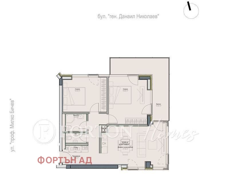 Продава 3-СТАЕН, гр. София, Оборище, снимка 2 - Апартаменти - 55724957