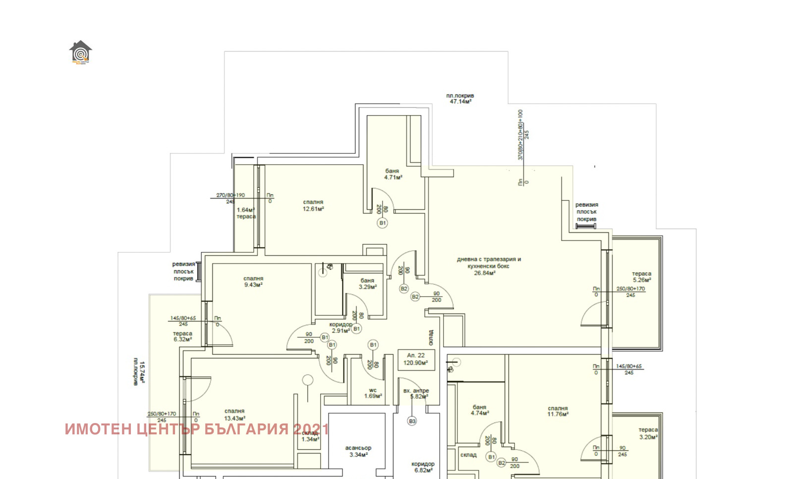Продава 4-СТАЕН, гр. София, Овча купел 2, снимка 4 - Апартаменти - 54124194