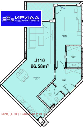 1 bedroom Poligona, Sofia 1