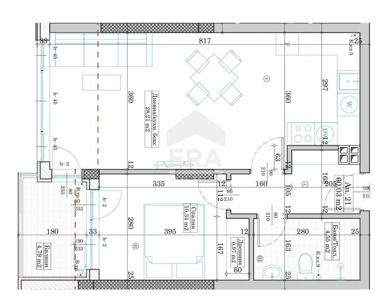 Продава  2-стаен град Варна , Левски 1 , 69 кв.м | 33670902 - изображение [5]