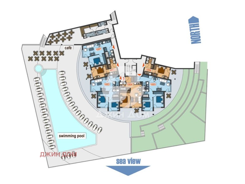 Продава 2-СТАЕН, гр. Свети Влас, област Бургас, снимка 6 - Апартаменти - 53440528