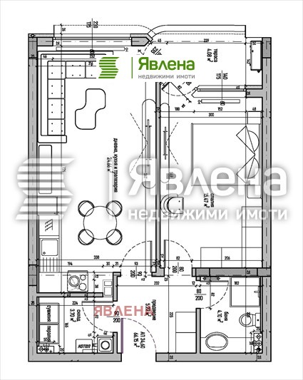 Продава 2-СТАЕН, гр. София, Малинова долина, снимка 4 - Апартаменти - 54840119