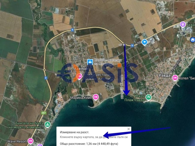 Продава ПАРЦЕЛ, с. Равда, област Бургас, снимка 4 - Парцели - 52050092