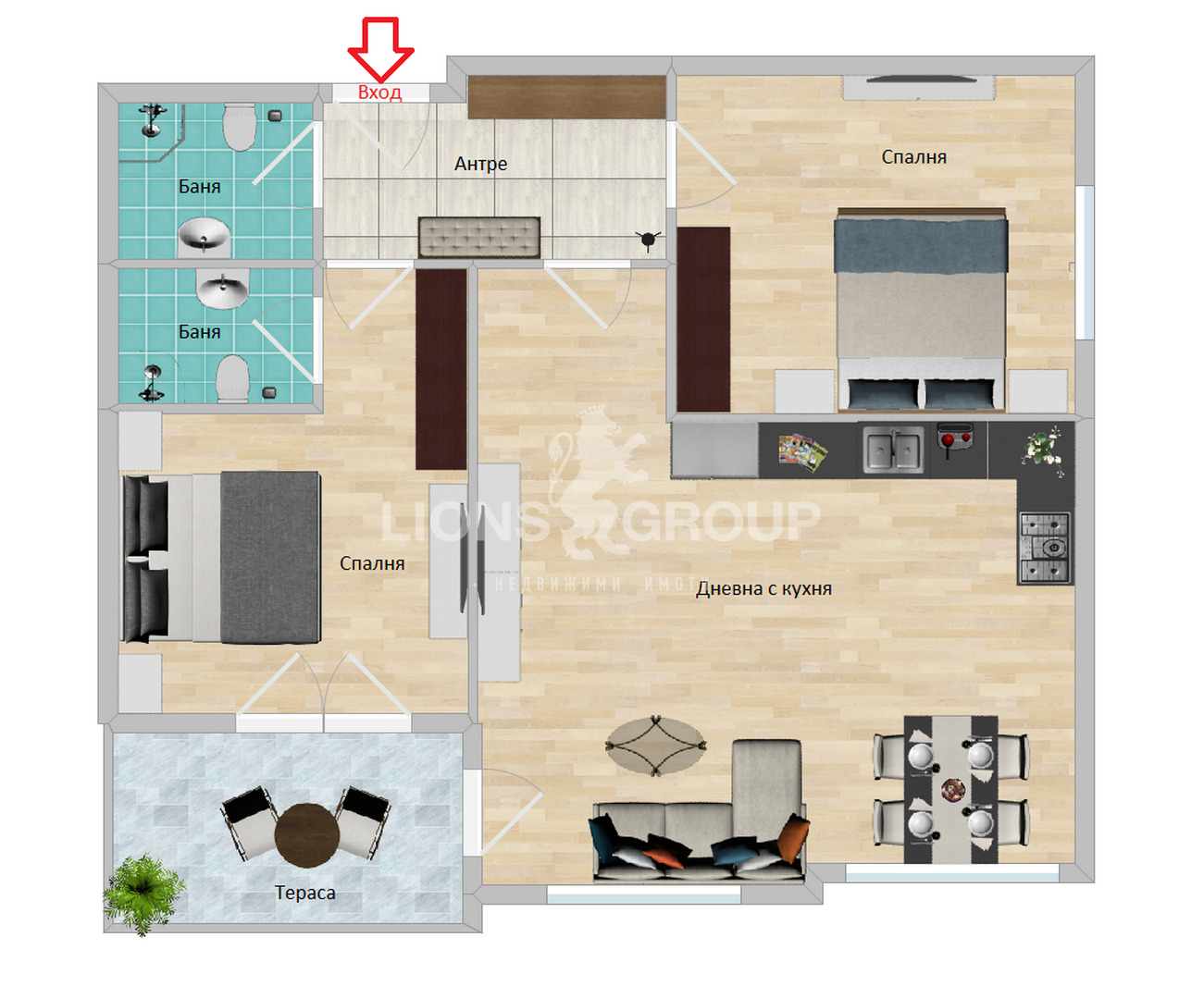 Продава 3-СТАЕН, гр. София, Витоша, снимка 2 - Апартаменти - 55044254