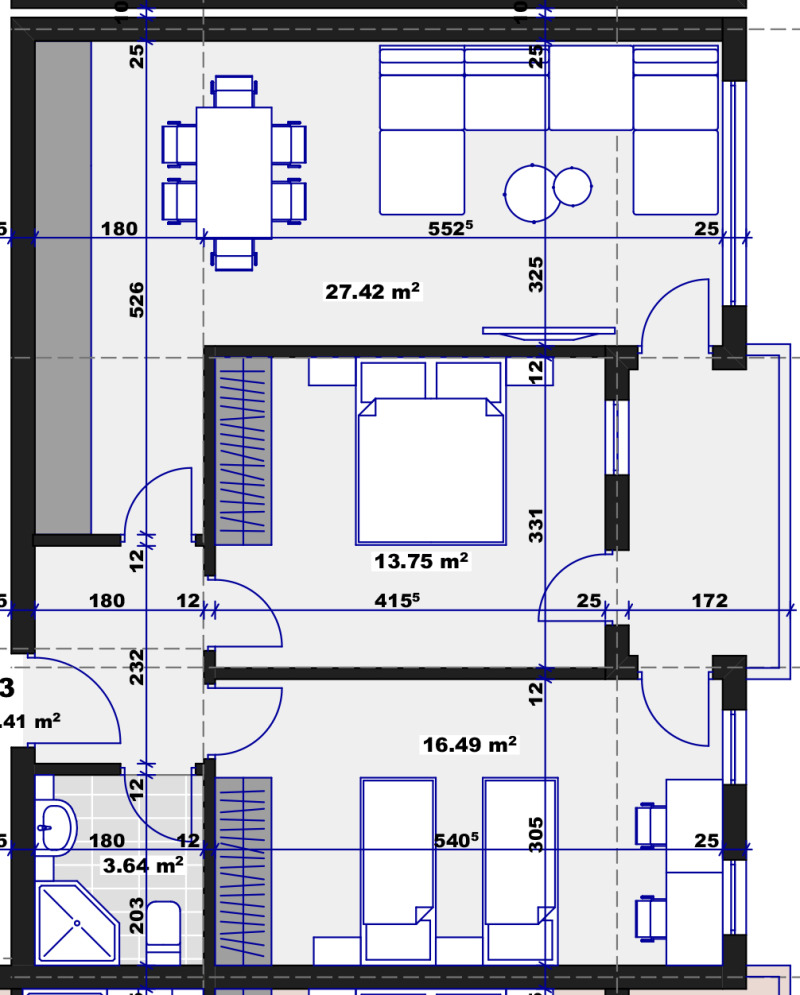 Продава 3-СТАЕН, гр. Стара Загора, Три чучура - север, снимка 2 - Апартаменти - 52748629