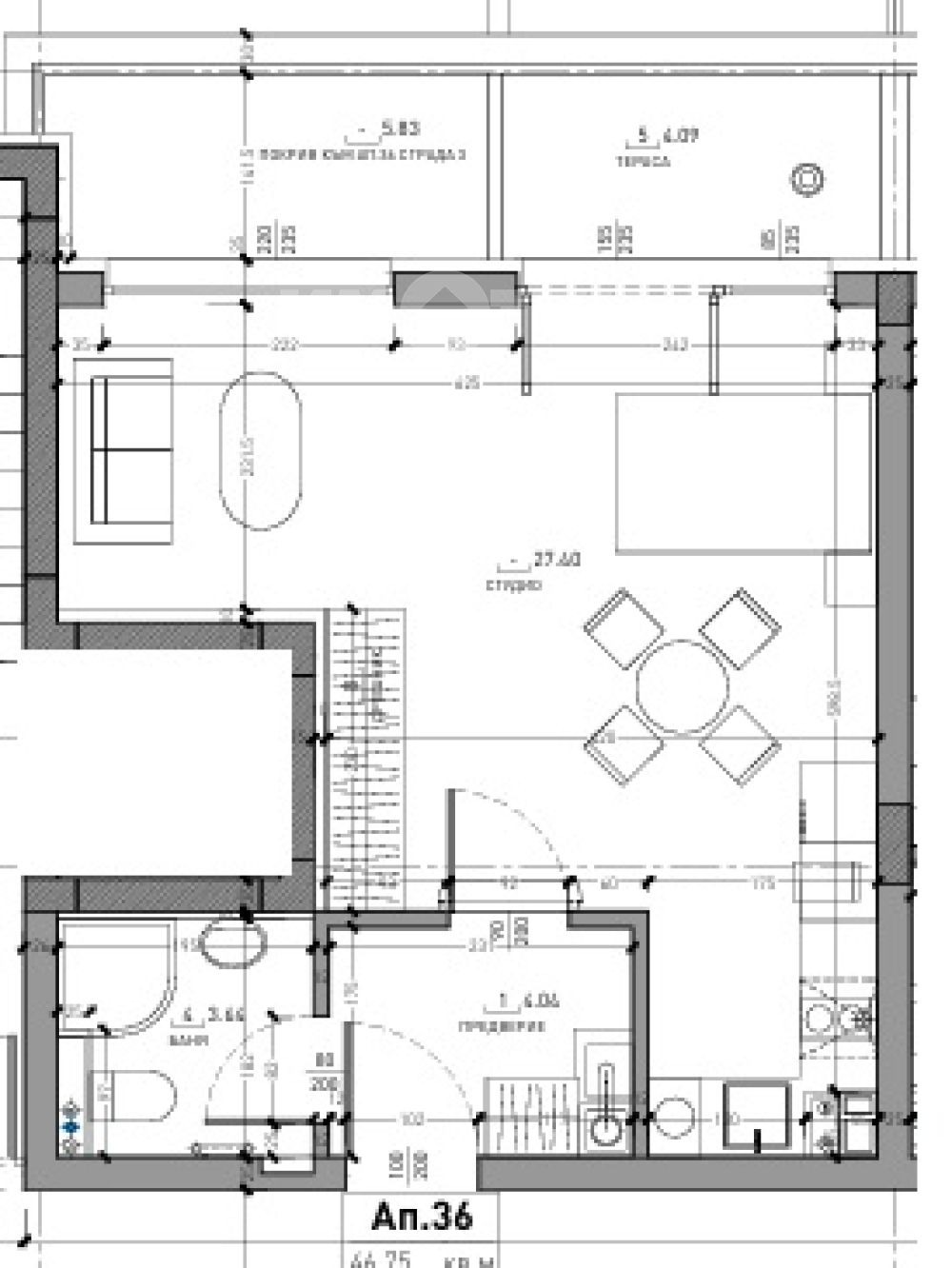 Продава 1-СТАЕН, гр. София, Малинова долина, снимка 2 - Апартаменти - 54363821